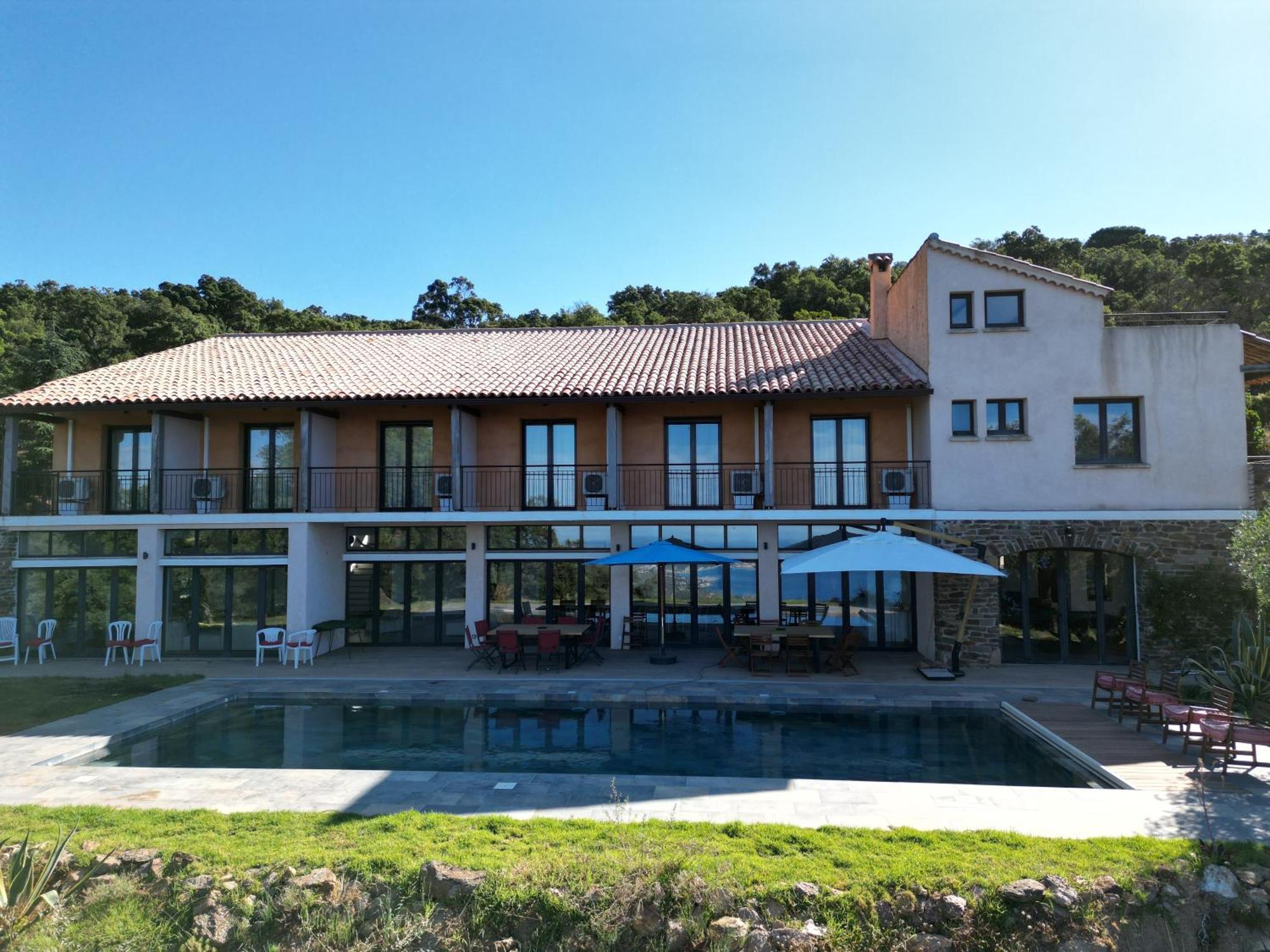 Grande Villa 750 M2 Le Mas Des Chenes Борм-ле-Мимоза Екстериор снимка